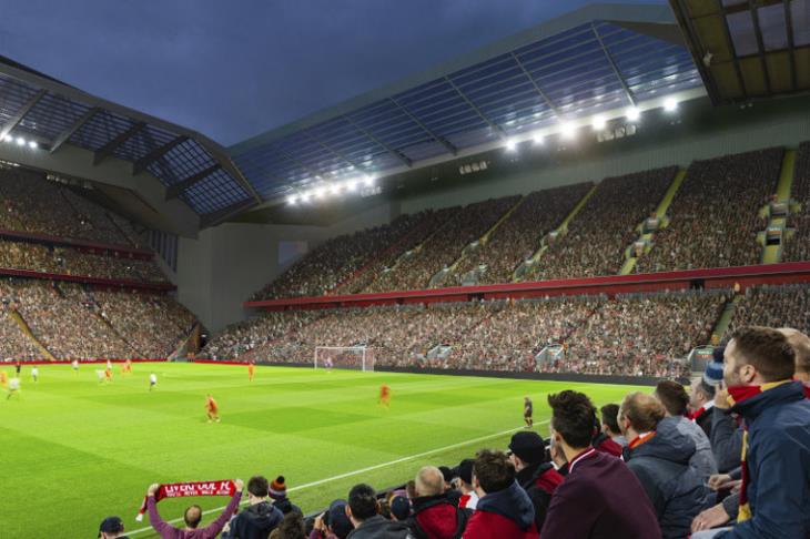 انفيلد - جماهير ليفربول